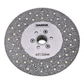 4.5" Brazed Grinding and Cutting Disc 5/8"-11 thread