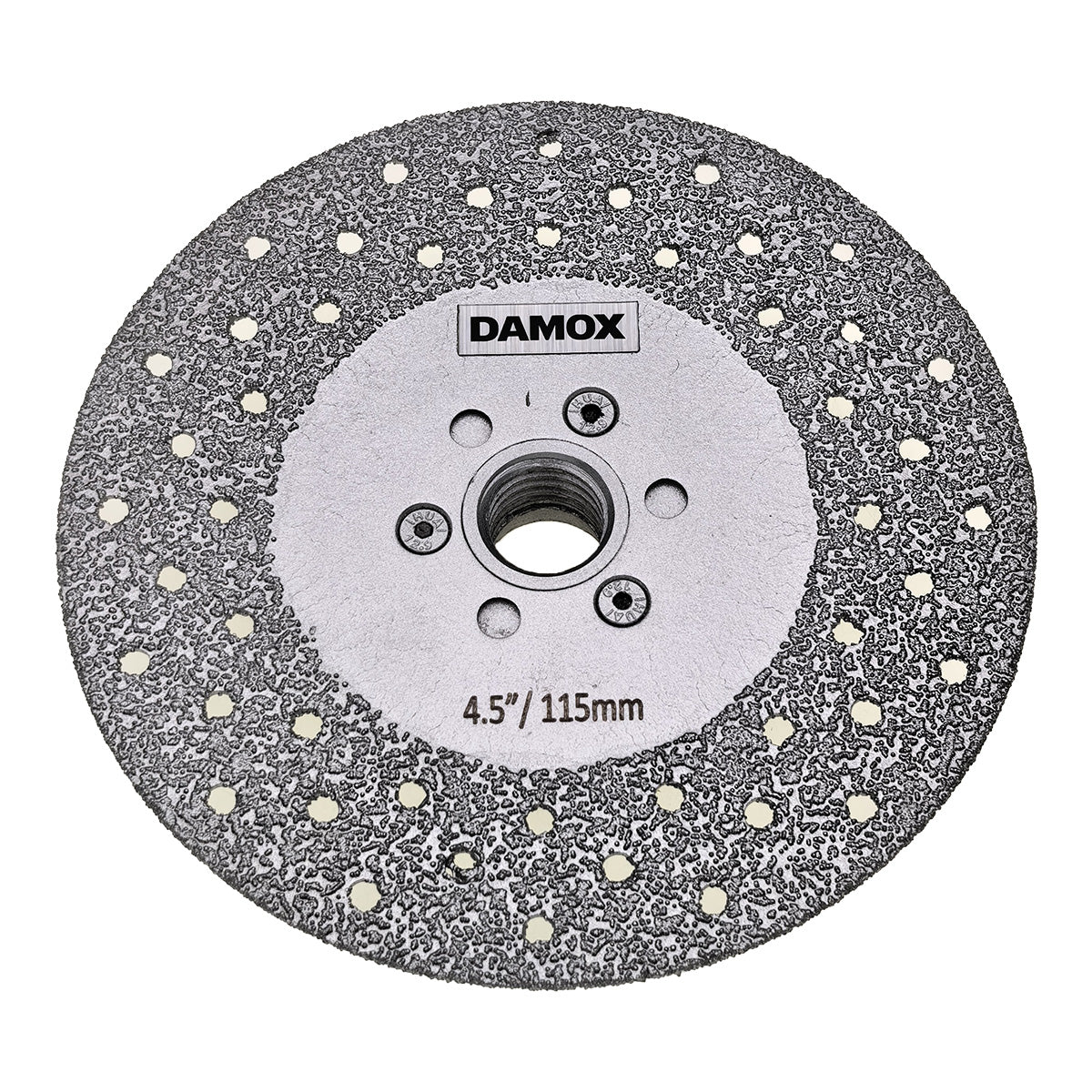 4.5" Brazed Grinding and Cutting Disc 5/8"-11 thread
