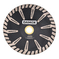 5" Diamond Contour blade, Turbo Rim, Curve Cutting Blade, for Granite, Marble and Concrete Sink Holes